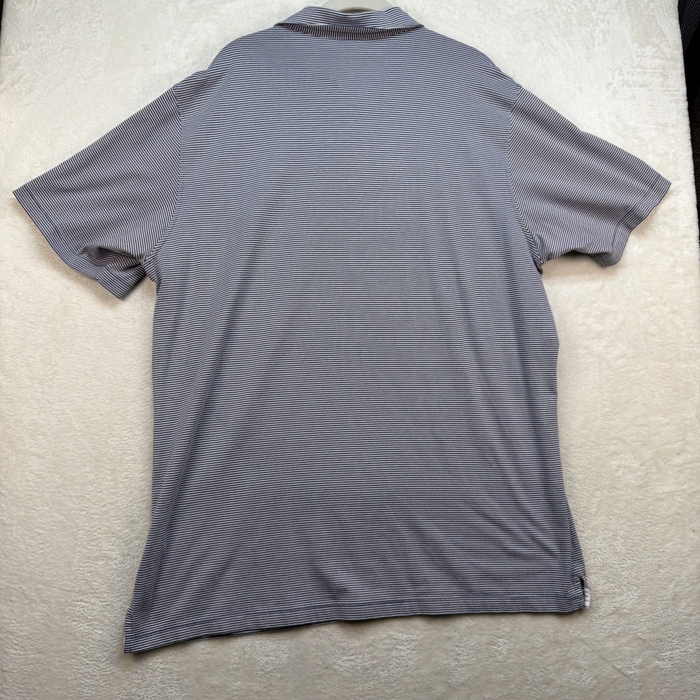 Masters Clubhouse‎ Collection Polo Shirt Mens XL Made In Italy Golf Stripe - Picture 7 of 8